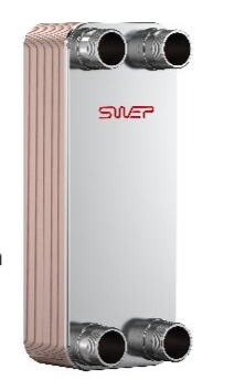SWEP B220M споен топлообменник
